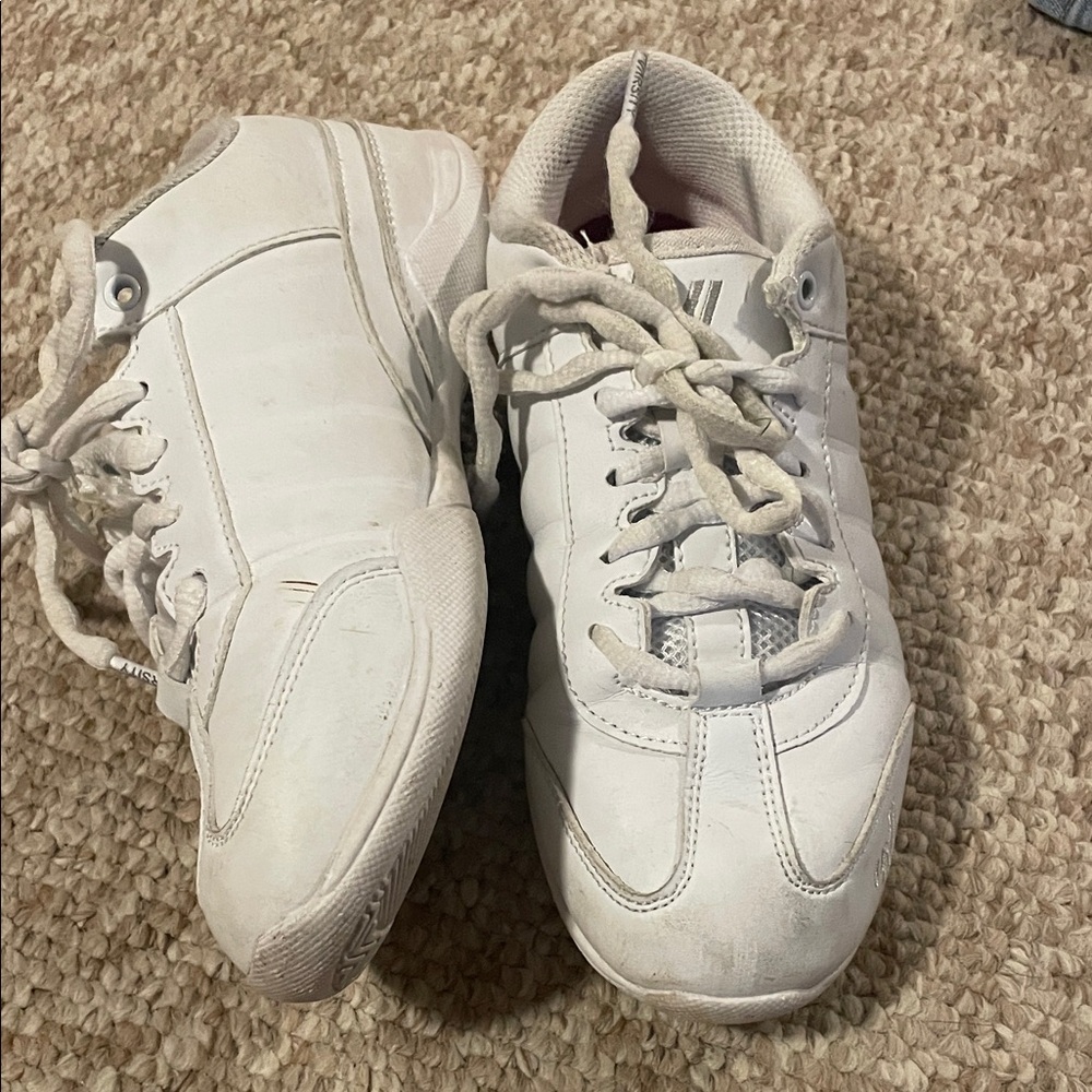 Varsity Spirit white cheer shoes